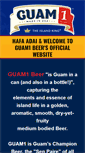 Mobile Screenshot of guam1beer.com